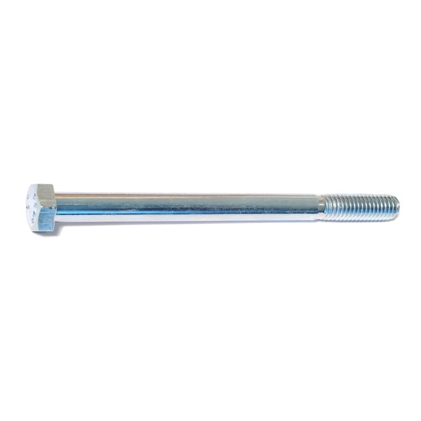 Midwest Fastener Grade 2, 3/8"-16 Hex Head Cap Screw, Zinc Plated Steel, 5 in L, 50 PK 00066 - main